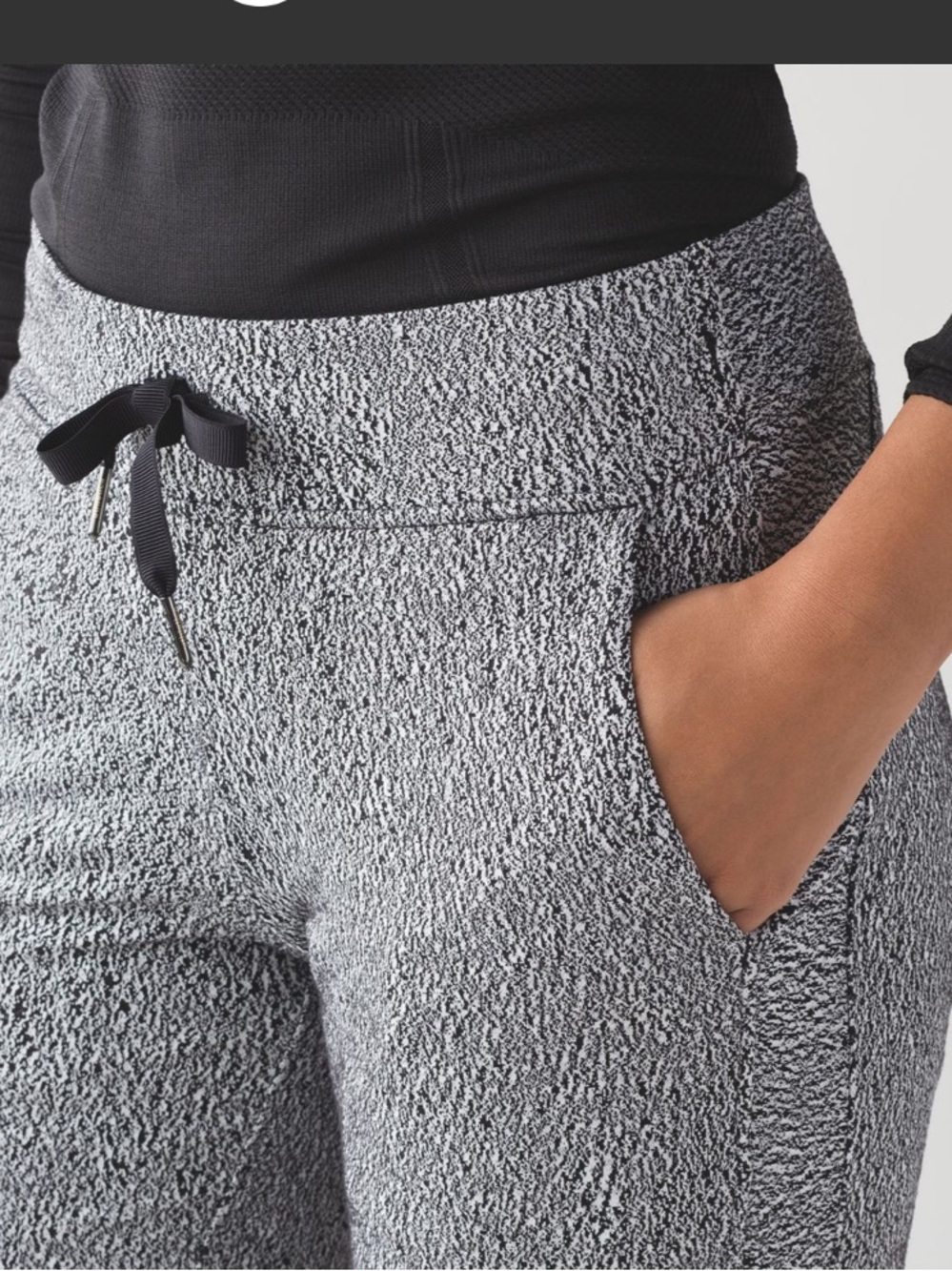LULULEMON Ready to Rulu Gray Plush Drawstring Joggers 12 - Picture 4 of 11